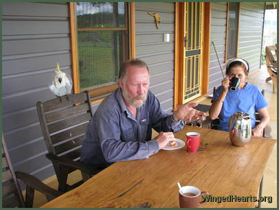 Peter Richards and Gabrielle Friebe